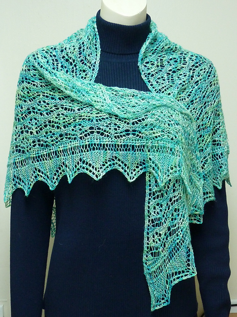 Kiwi Shawl and Neckerchief