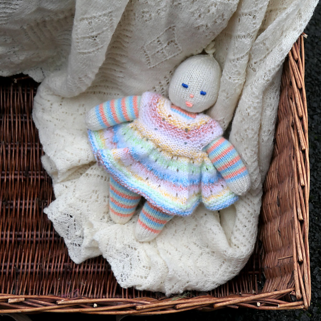 Ivy May Knitted Doll