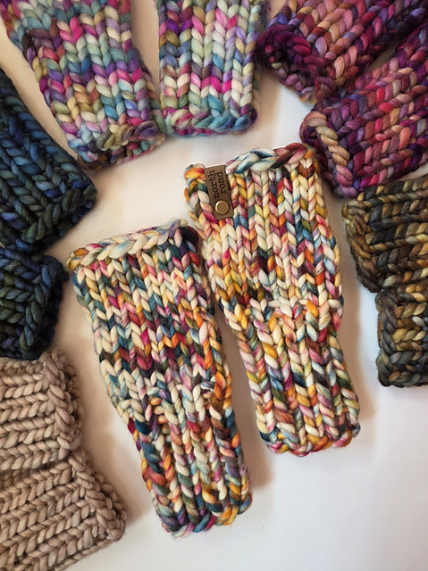 Simple Fingerless Mittens