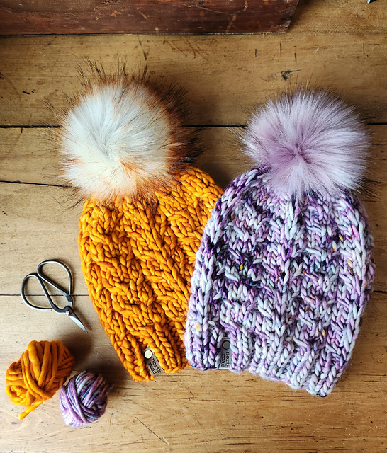 Birch Leaves Beanie Light
