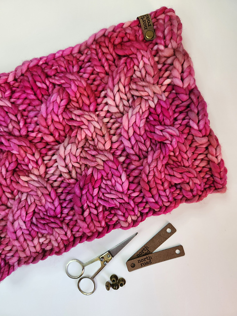 Murmur Creek Cable Knit Cowl