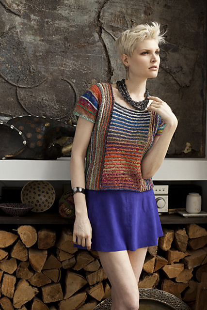 Ravelry: Multidirectional Cap Sleeve Top pattern by Irina