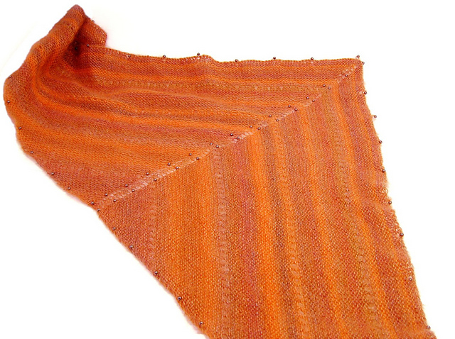 Mohair Tiger Shawl