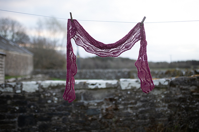 Piquant Pineapples Shawl
