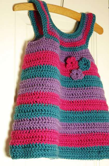 Sylvie Striped Baby Dress
