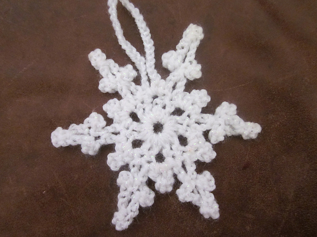 Quick Picot Snowflake