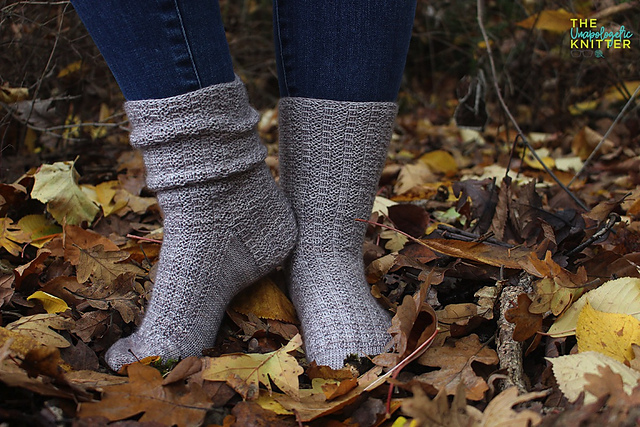 Vintage Silver Socks