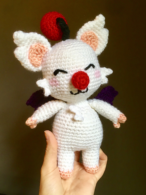 Final Fantasy Moogle Amigurumi
