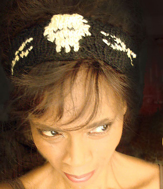 Boo-ti-ful Skull and Crossbones Headband