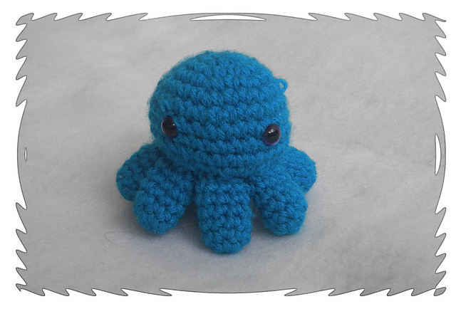 Little Amigurumi Octopus Desk Buddy