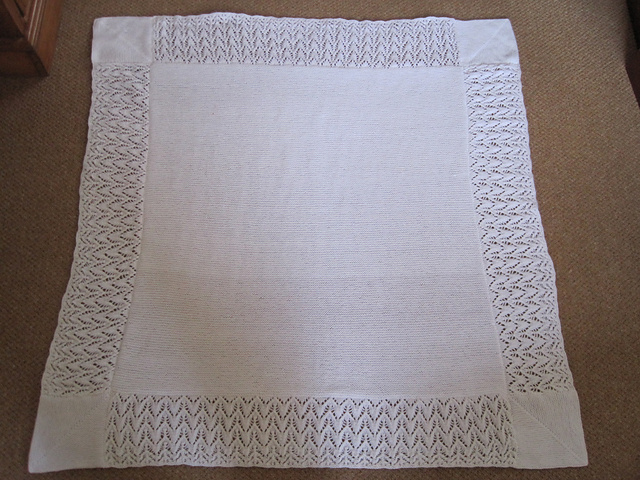 Design I - Lace Layette With Shawl
