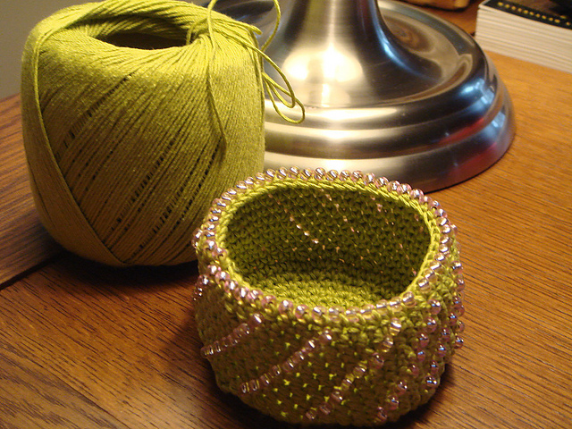 Beaded Jewelry Box