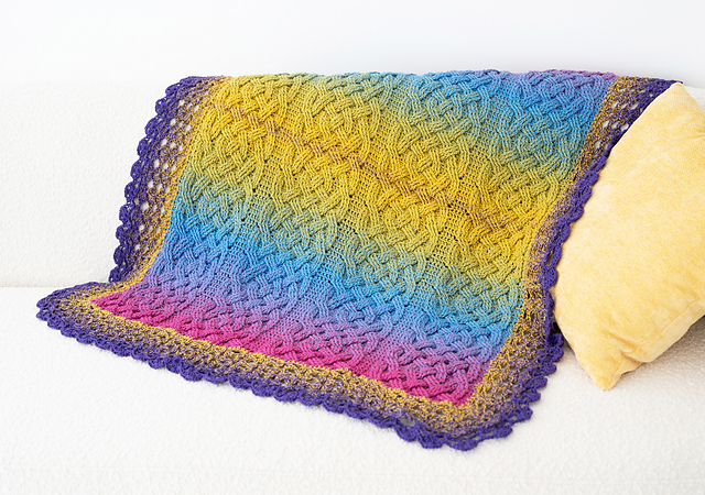 Tyrian Purple Blanket
