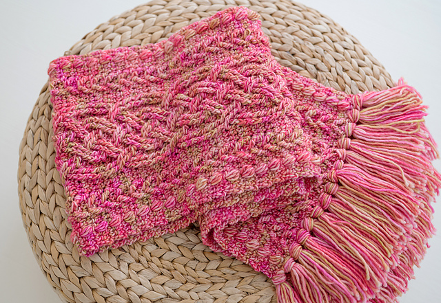 Vermilion Shawl