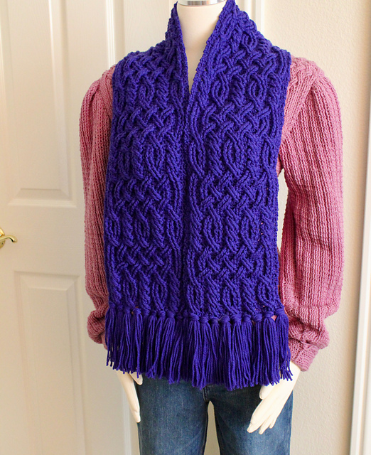 Twilight Cable Scarf