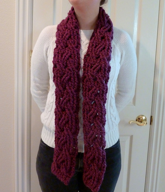 London Cable Scarf