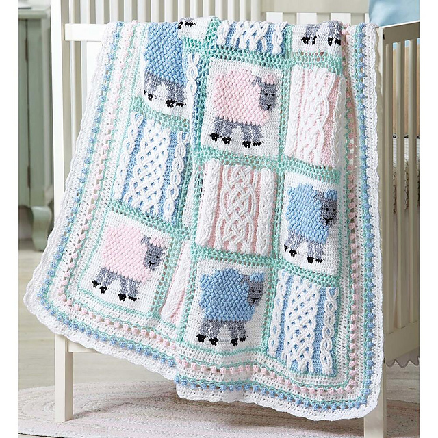 Lullaby Lambie-Pie Afghan