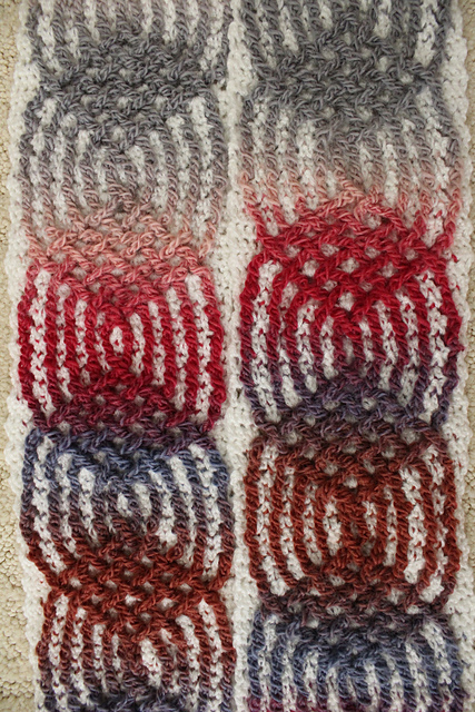 Fire Breath Cable Scarf