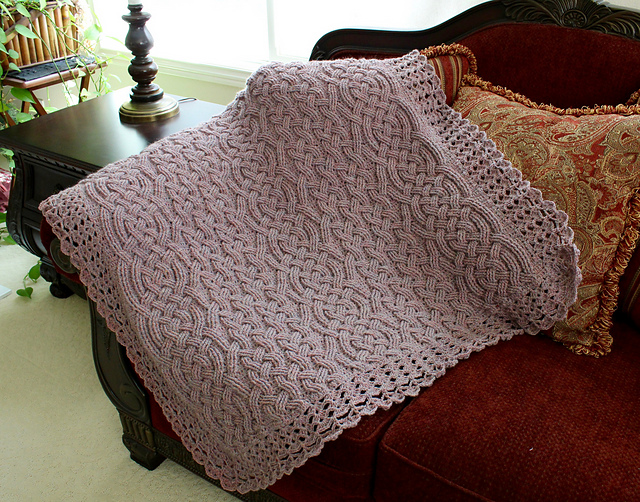 Stonehaven Cable Blanket
