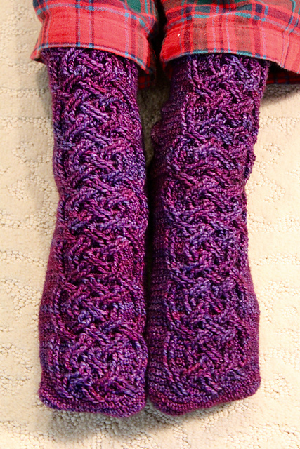 Ballycastle cable socks