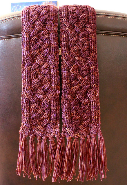 Inveraray Cable Scarf