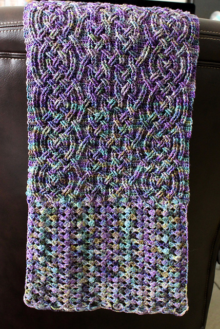 Stonehaven Cable Shawl