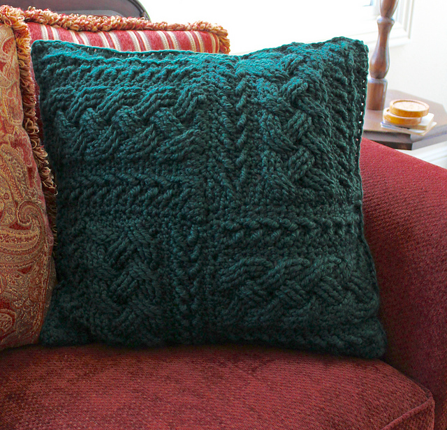Cloverhill Cable Pillow