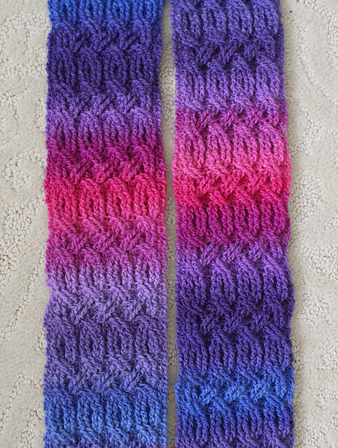 Soleil Cable Scarf
