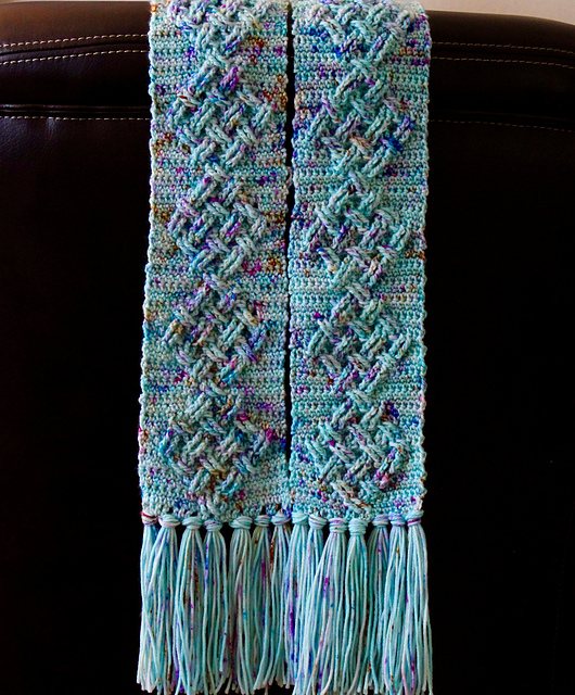 Monet Cable Scarf
