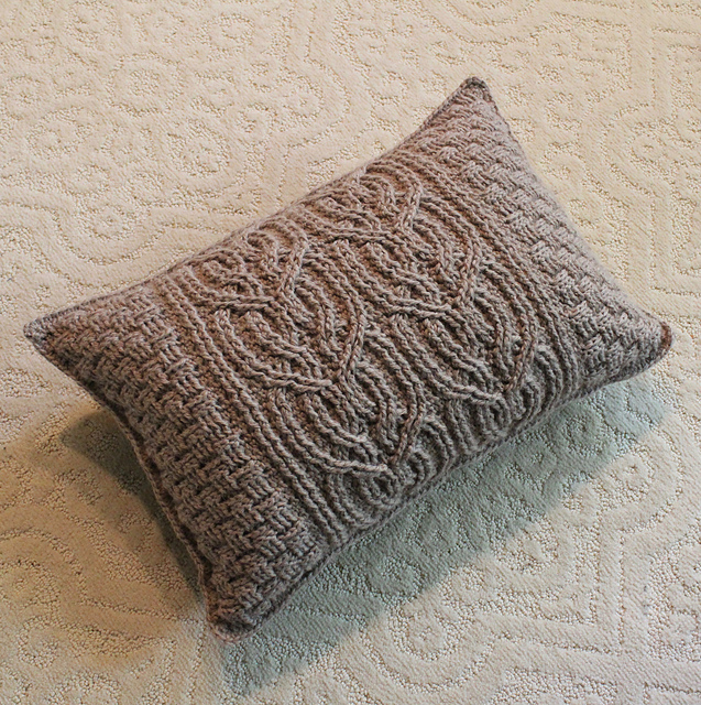 Nutmeg Cable Pillow