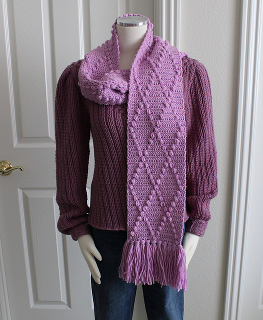 Moon River Cable Scarf
