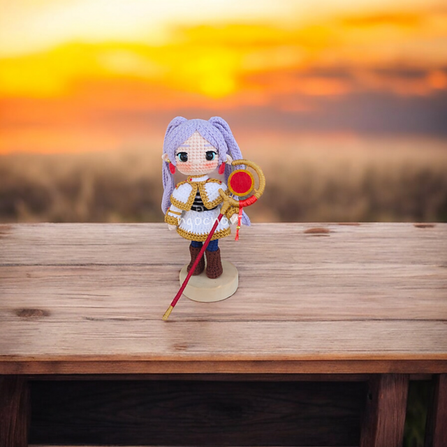 Ravelry: Frieren amigurumi doll pattern by ngoc novi