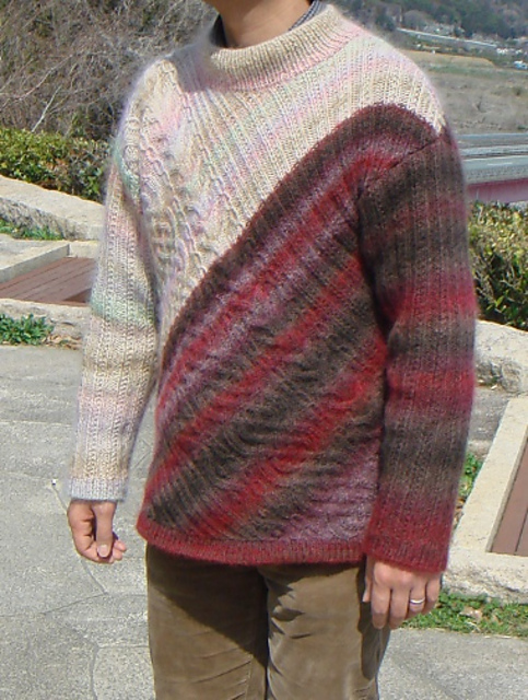 p.34 Aran sweater