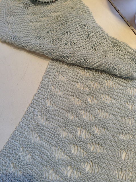 Black Pearl Lace Scarf