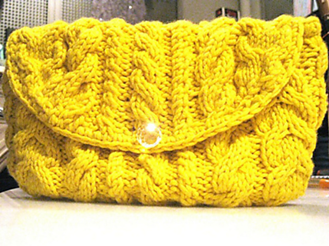 Cabled Handbag