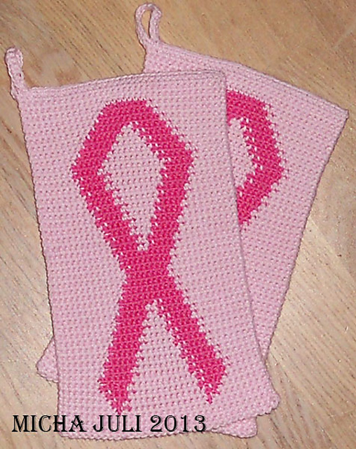 Diagram: breast cancer bow