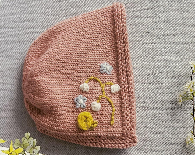 Embroidered Bonnet