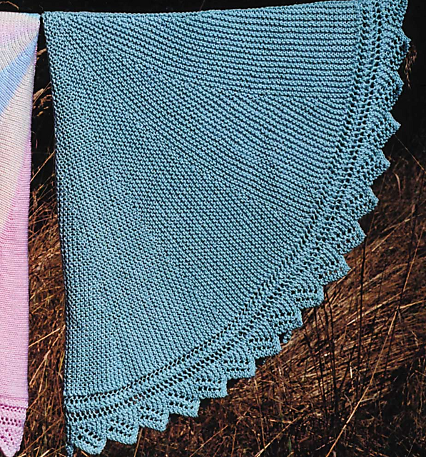 Pinwheel Afghan/Solid