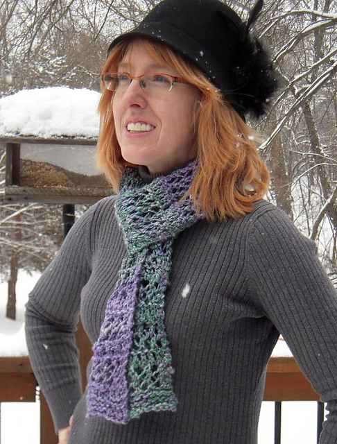 Lattice Ladders Scarf