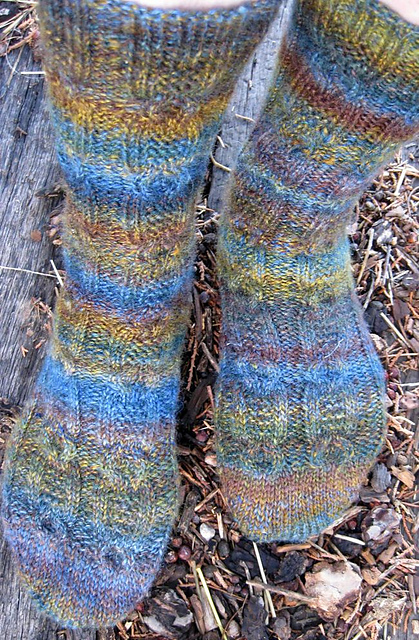 Hollow Oak Socks (Sportweight Version)