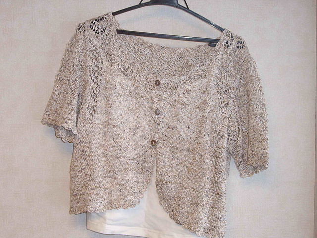 #21 Lacy Bolero Cardigan