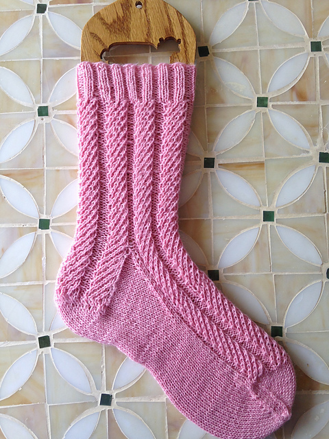 Spiral Staircase Socks
