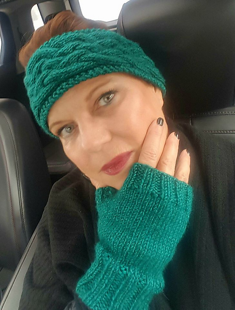 Winter Headband & Mitts