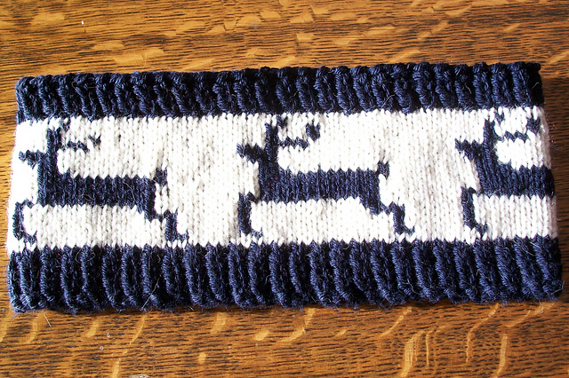 Double Knit Ear Warmers