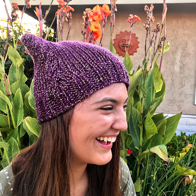 Cutie Cat Cabled Knit Hat