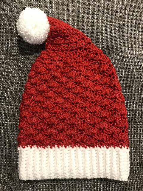 Jingle Shells Santa hat