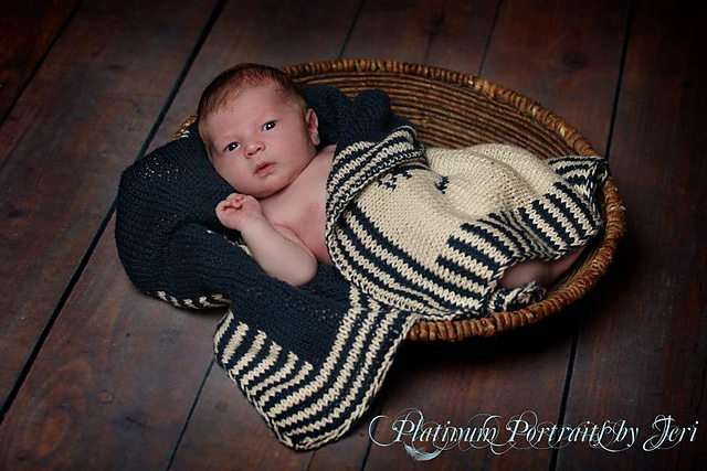 Itty Bitty Mariner Blankie