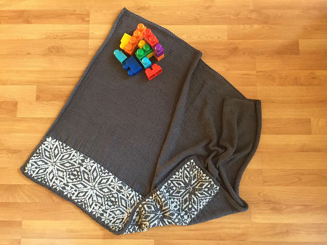 Blanket for a Nordic Baby