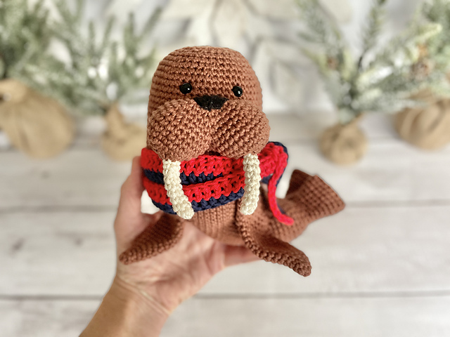 Yura the Walrus Amigurumi