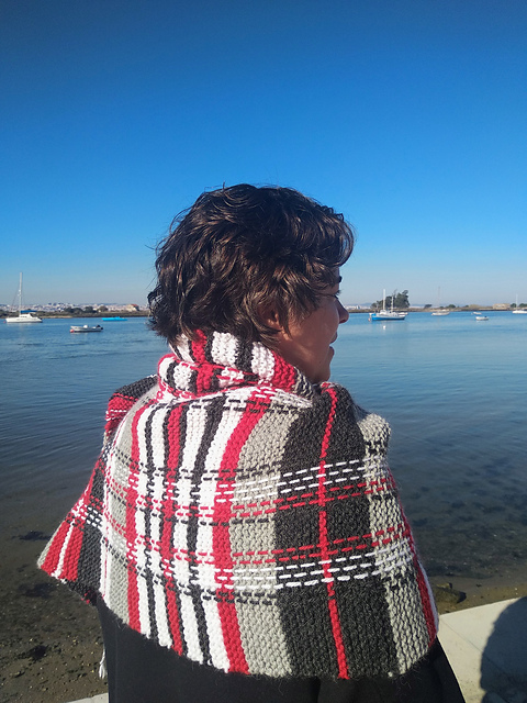 Echarpe Manta Aconchego Tricot